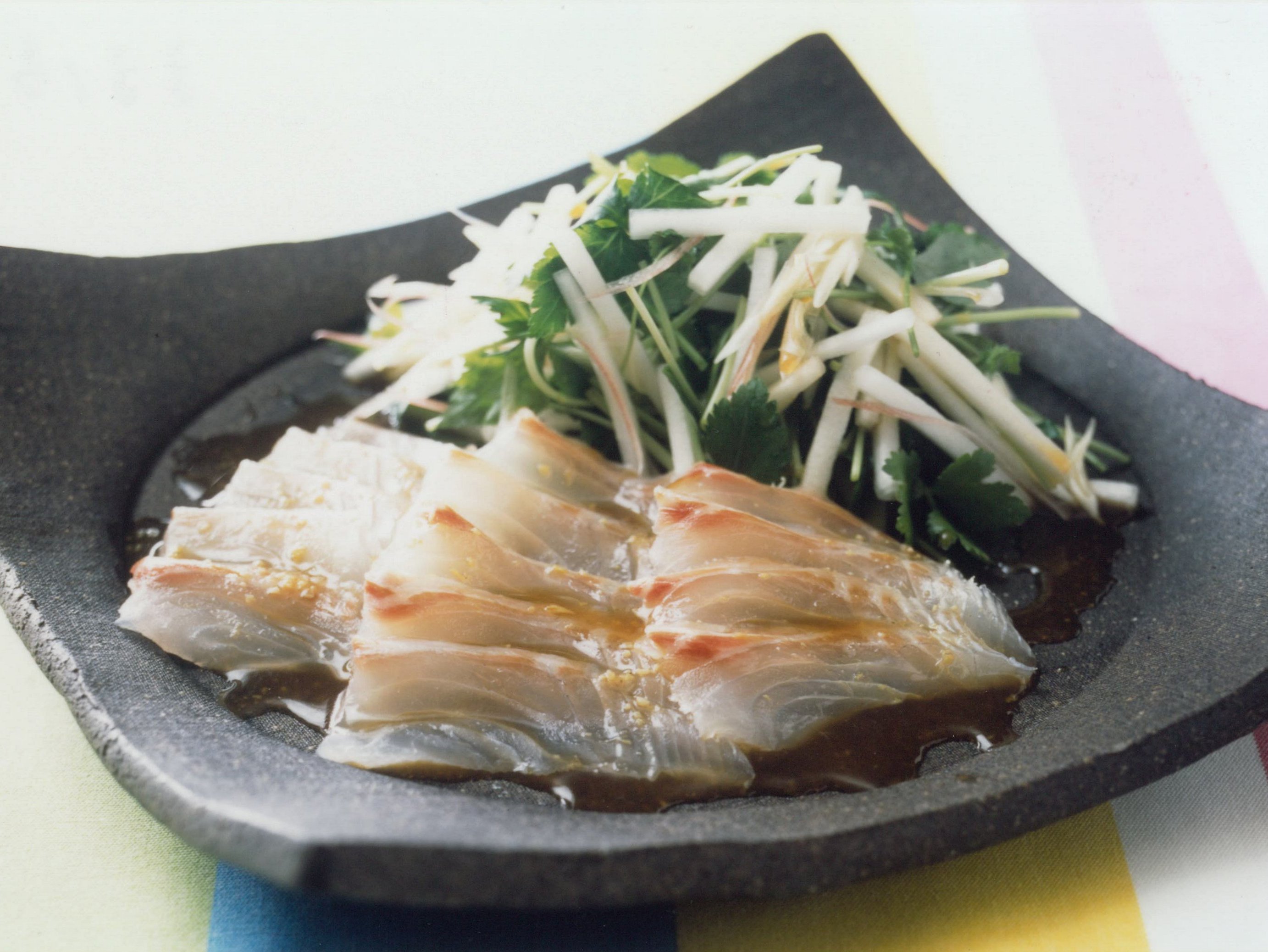 鯛の和風カルパッチョのレシピ・作り方