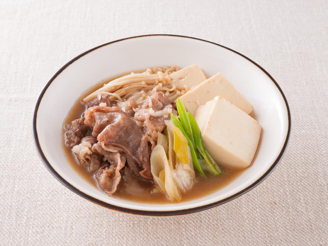 電子レンジで肉豆腐のレシピ・作り方