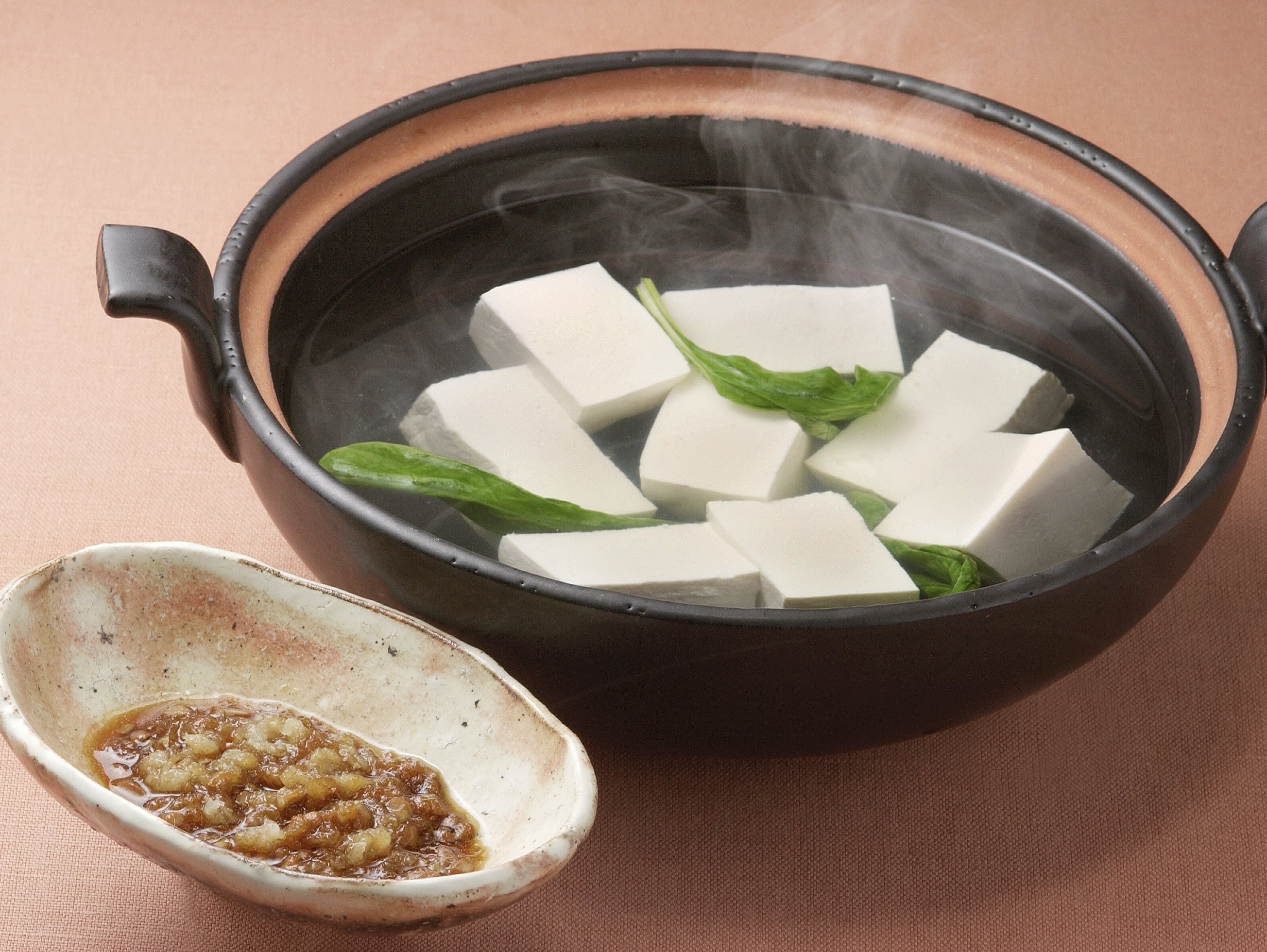 湯豆腐の納豆おろしゴマ風味だれのレシピ・作り方