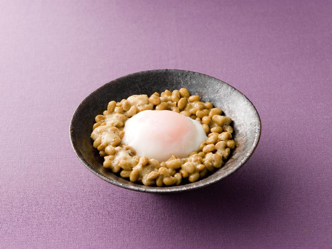 温泉卵納豆（簡単おつまみメニュー）のレシピ・作り方