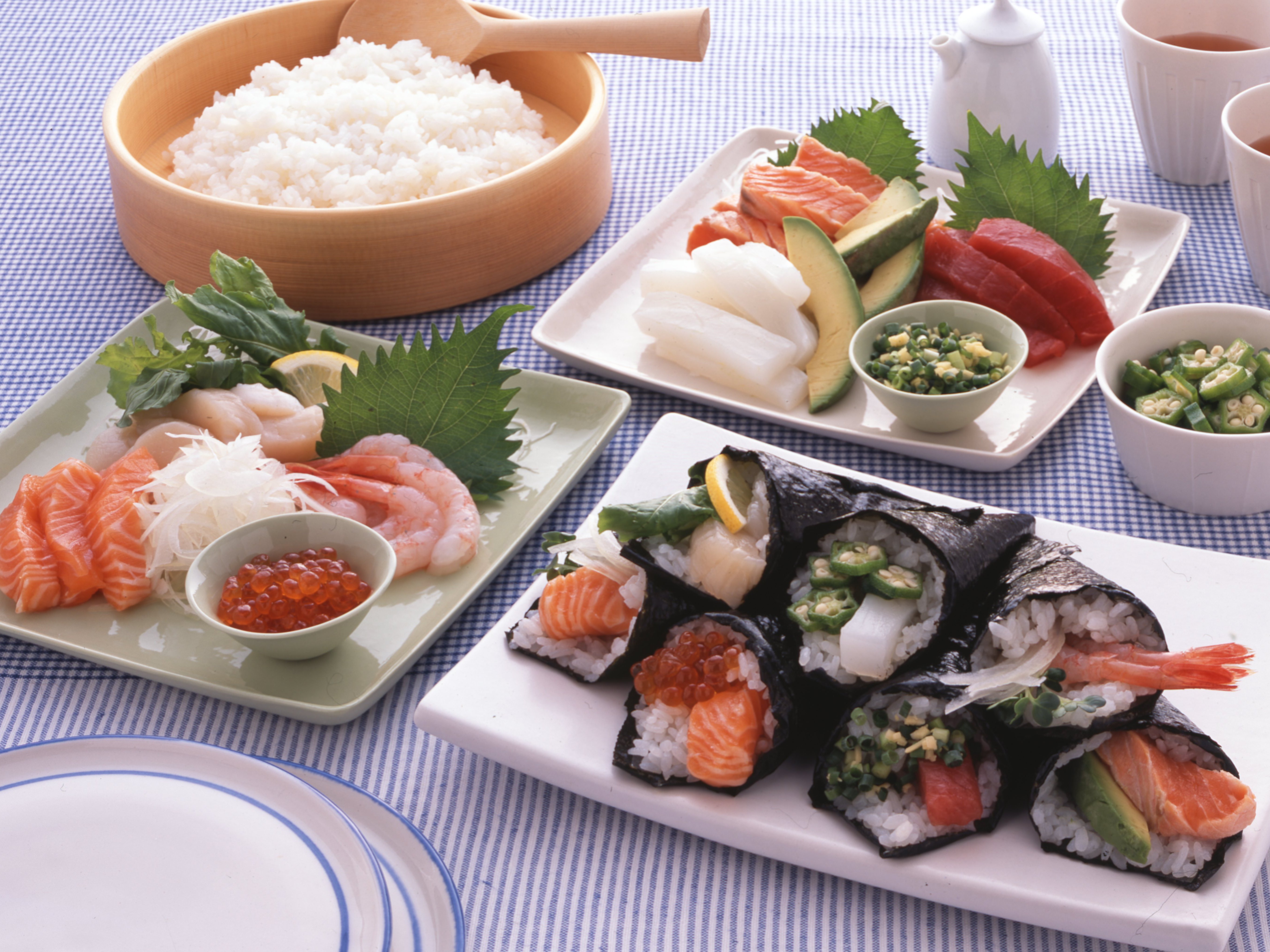 海鮮手巻き寿司のレシピ・作り方