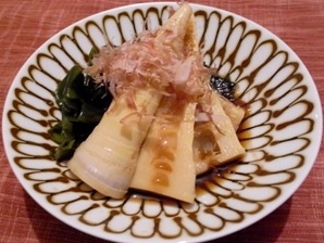 若竹とぽん酢のおひたしのレシピ・作り方