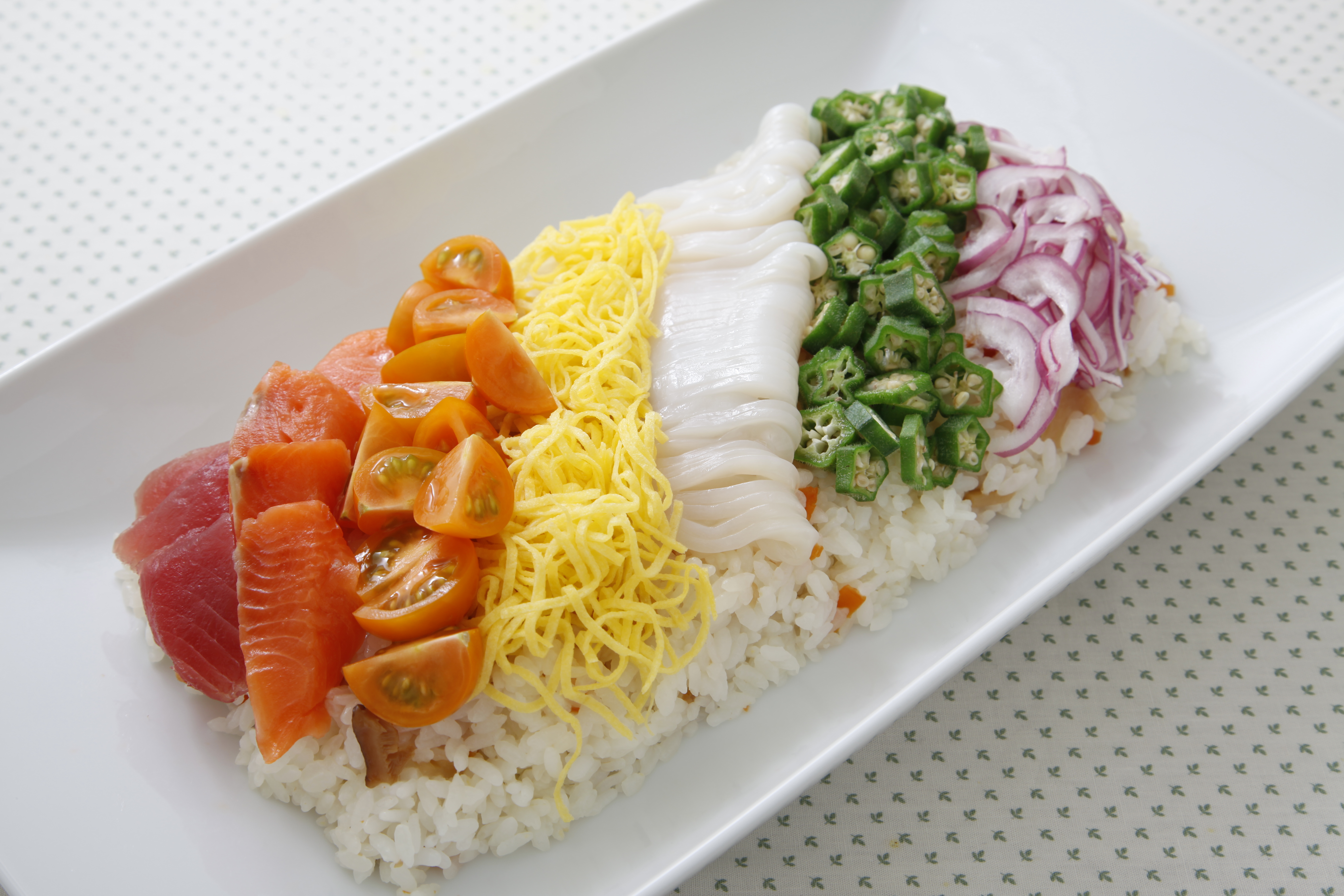 七色ちらし寿司のレシピ・作り方