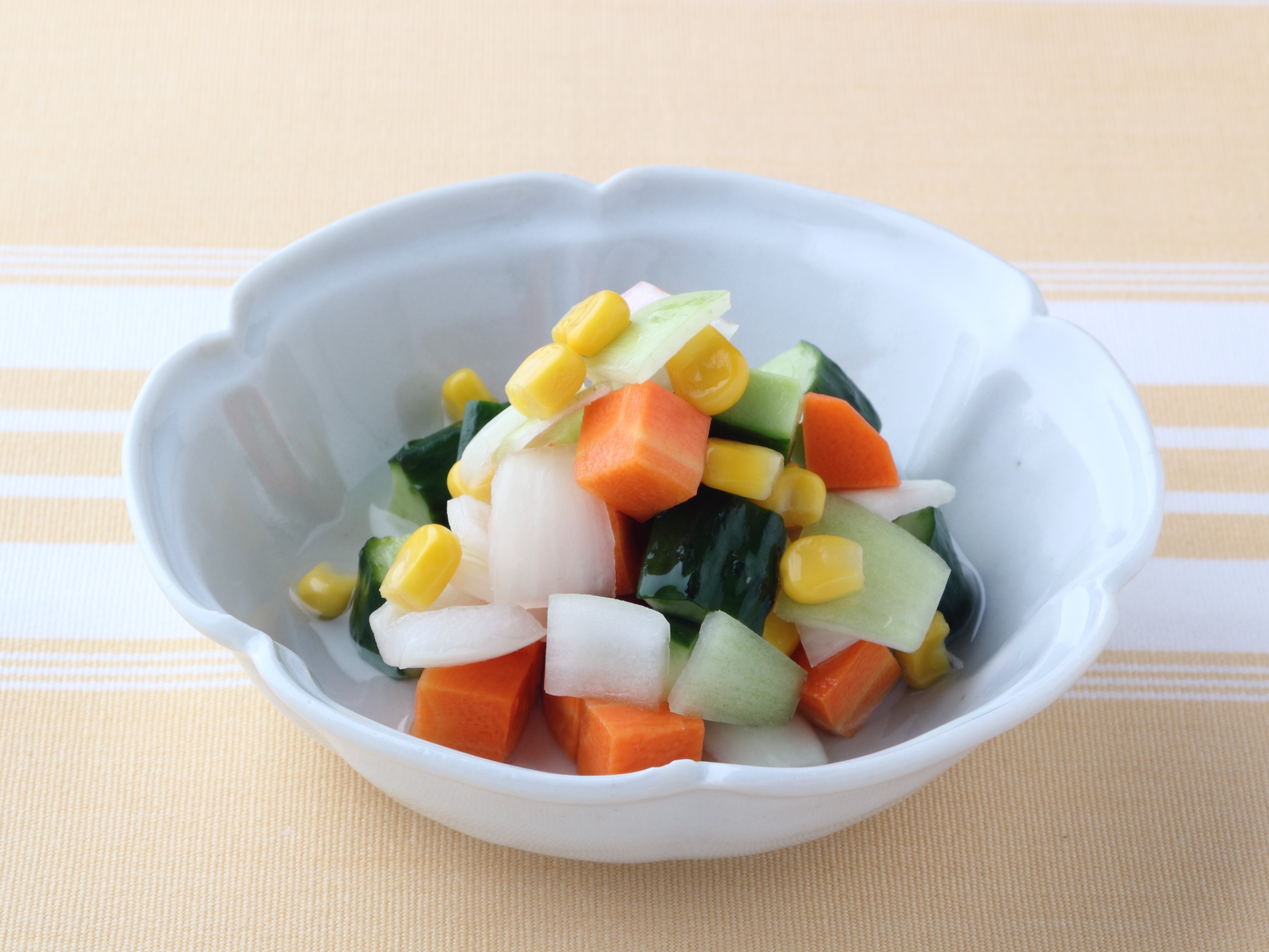 コロコロ野菜とコーンのピクルスのレシピ・作り方