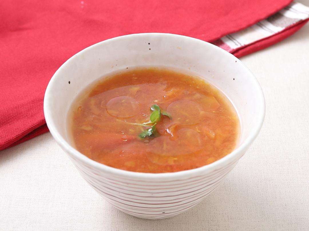 トマトの和風スープのレシピ・作り方