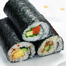 三色ミニ丸かぶり寿司