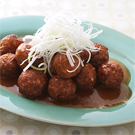 肉団子の甘酢あん