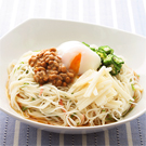 ねばねばぶっかけそうめん