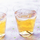 りんごはちみつ黒酢のソーダ割り