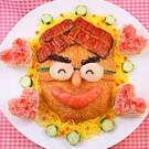 おとうさんの似顔絵ちらし
