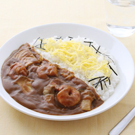 お寿司屋さんのまかない海老カレー