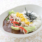 ツナマヨのサラダカレー