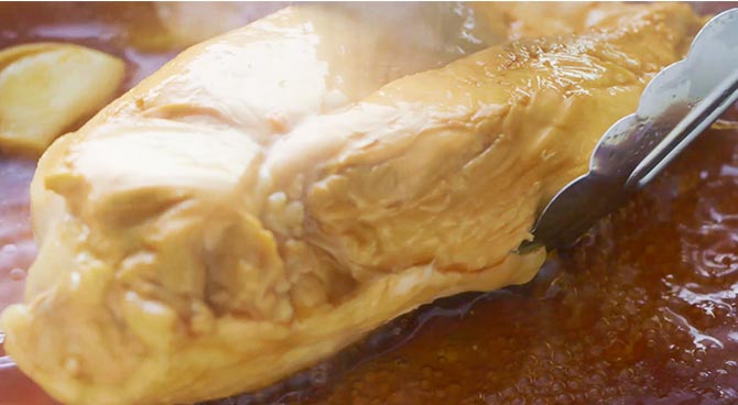 さっぱり鶏チャーシュー Cm レシピ 味ぽん ミツカングループ商品 メニューサイト