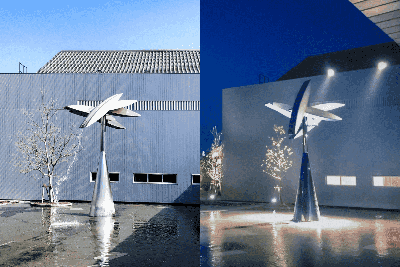 Unveils 'Water Planet' art installation