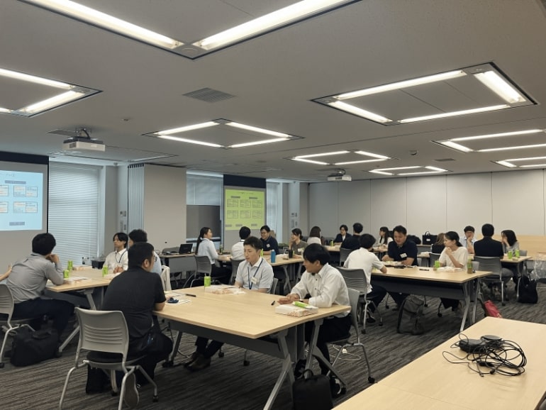 入社後の集合研修