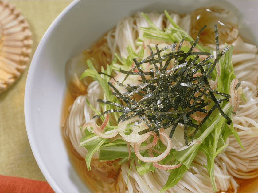 大和野菜のいきなりそうめん