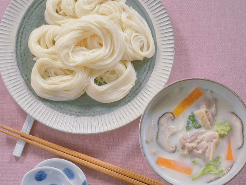 飛鳥鍋風つけそうめん