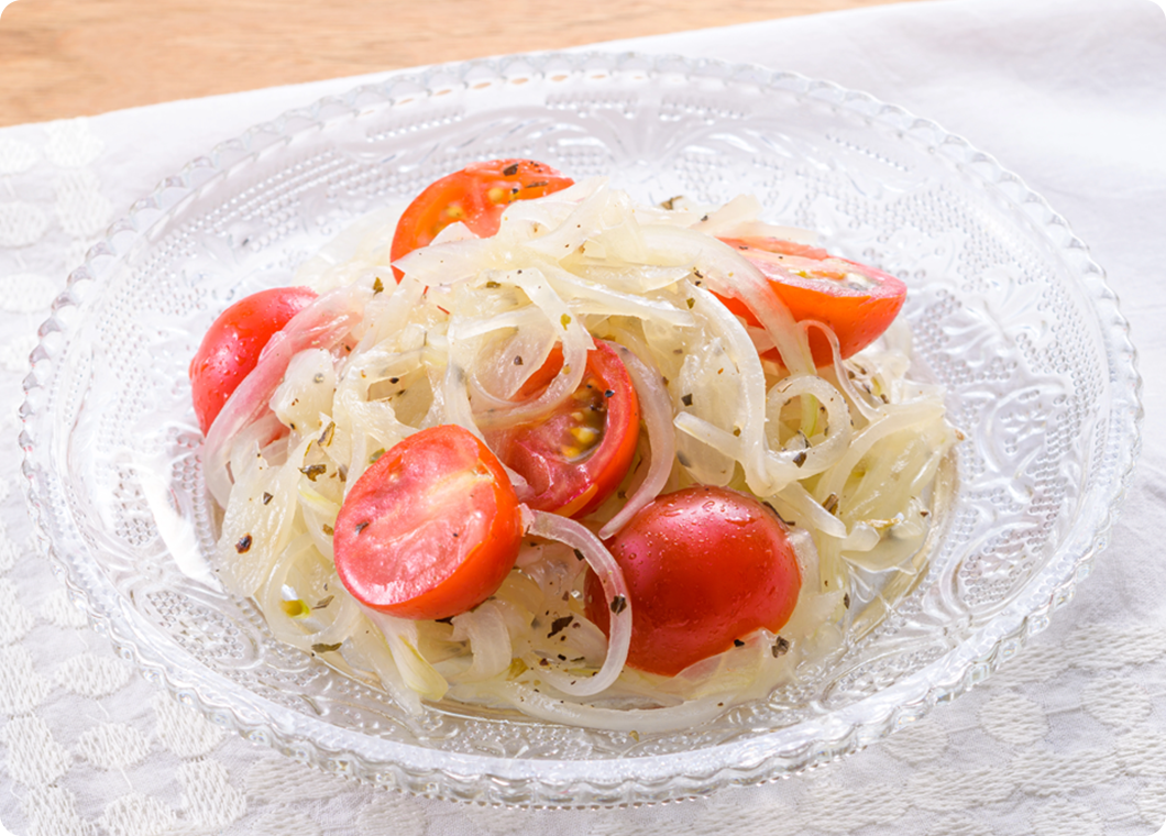 玉ねぎとトマトのマリネ