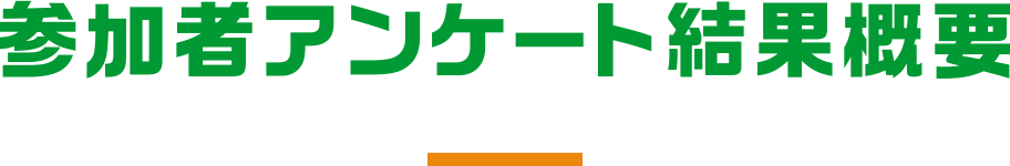 参加者アンケート結果概要