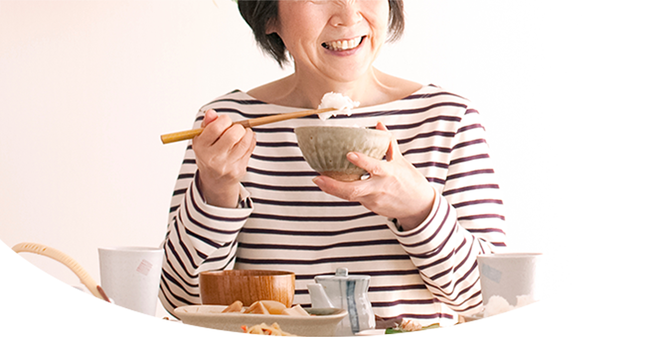 食後の血糖値の上昇を緩やかにする