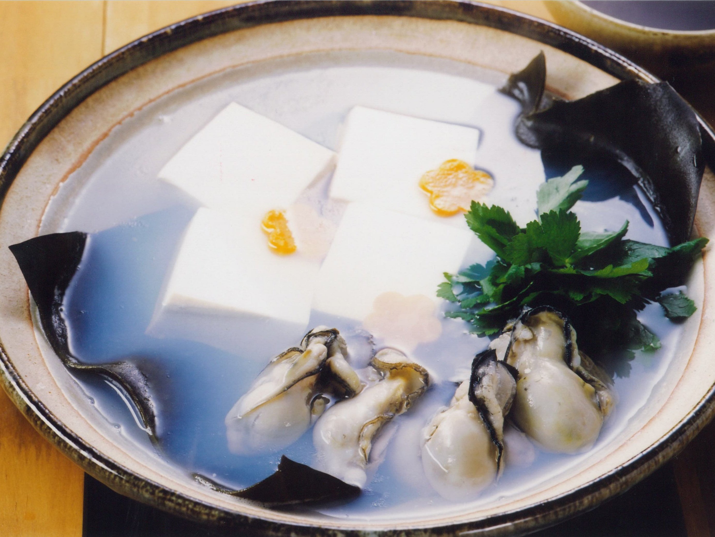 カキと湯豆腐の鍋