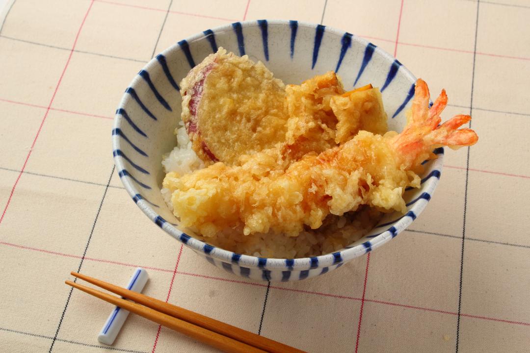 お惣菜で簡単天丼のレシピ・作り方