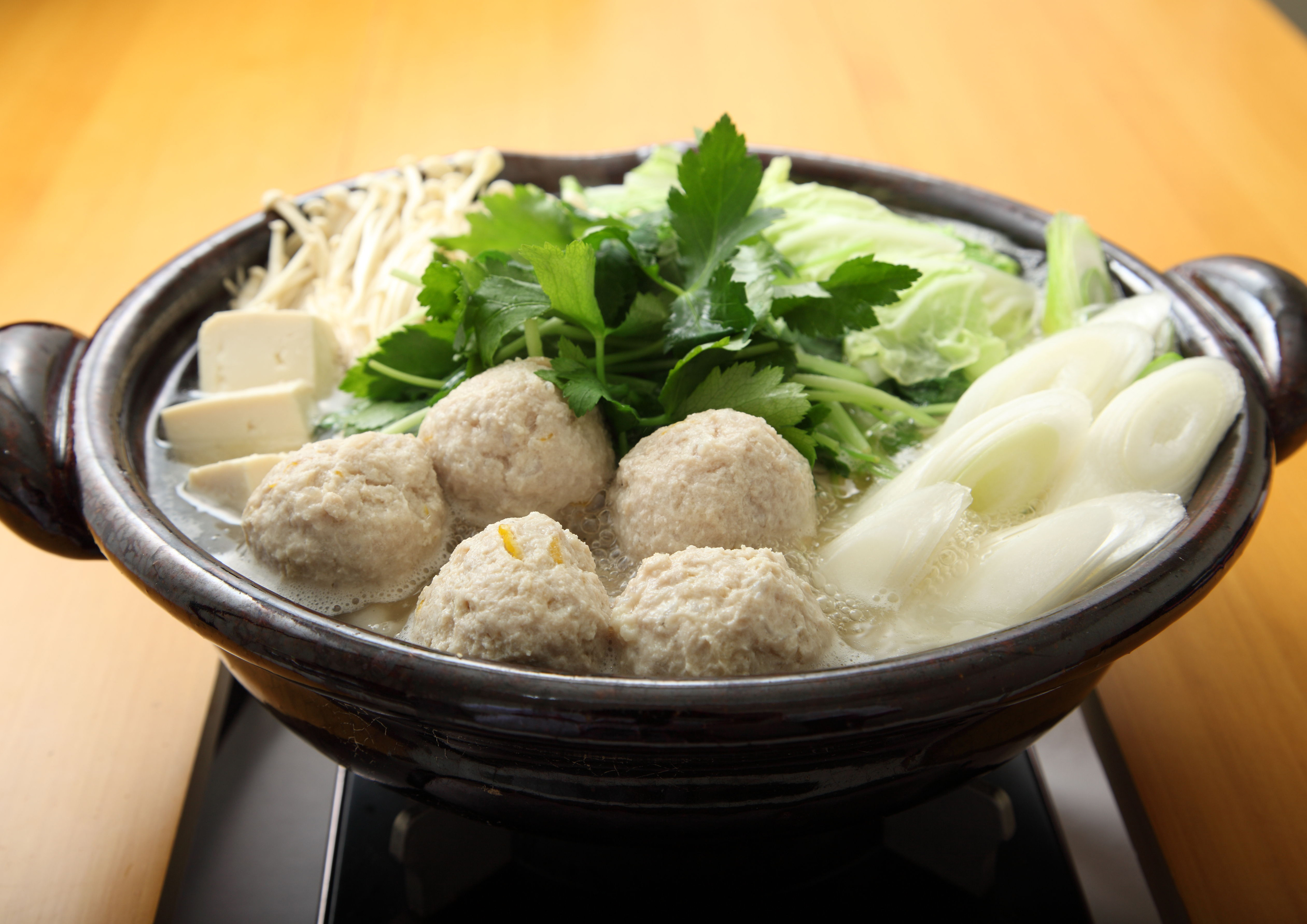 鶏のゆず岩石鍋