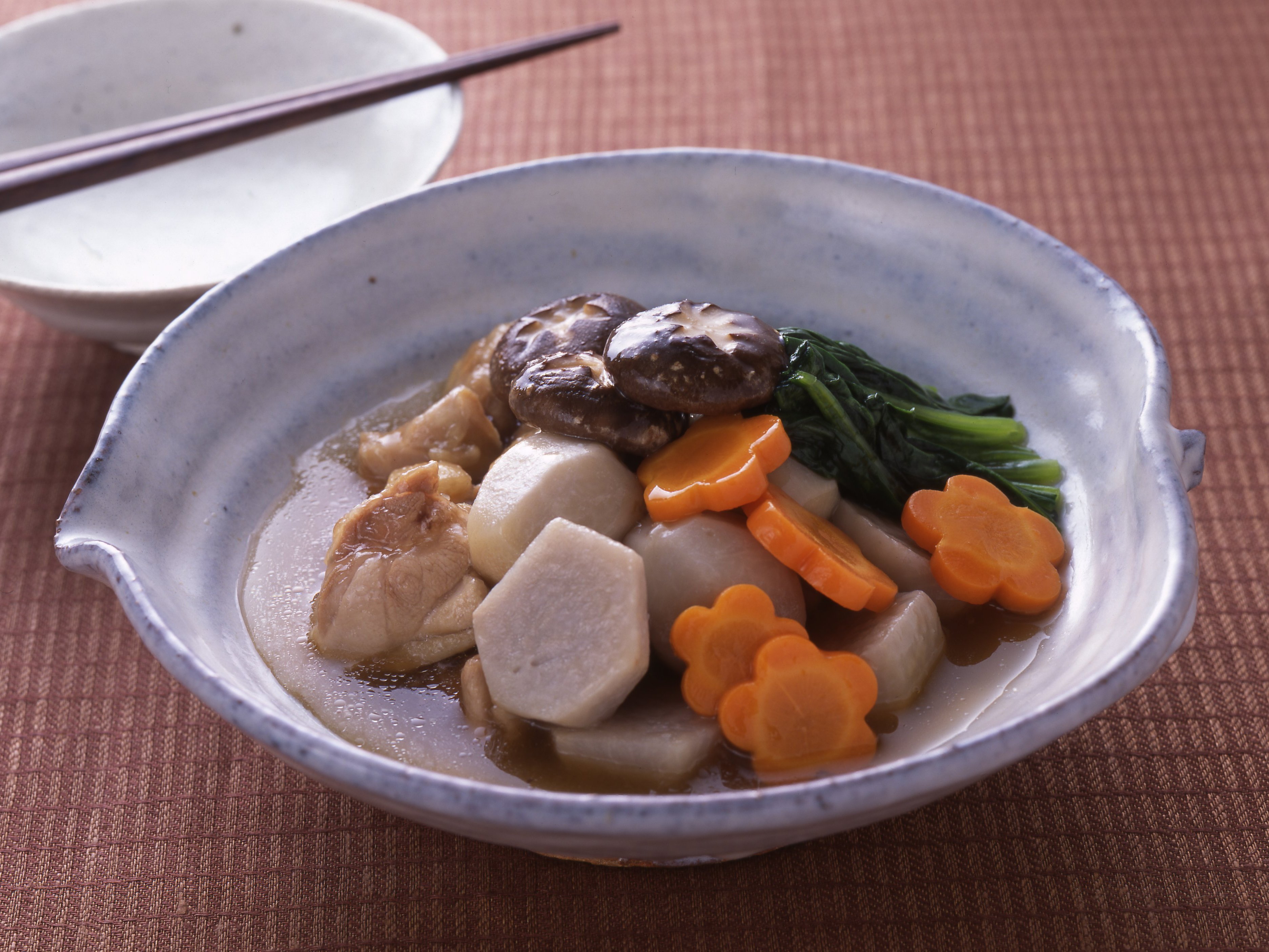 鶏とさといもの治部煮風