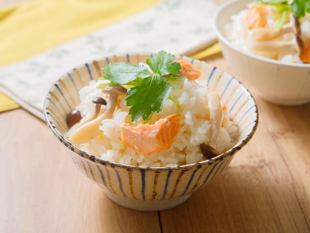 鮭の炊き込みご飯