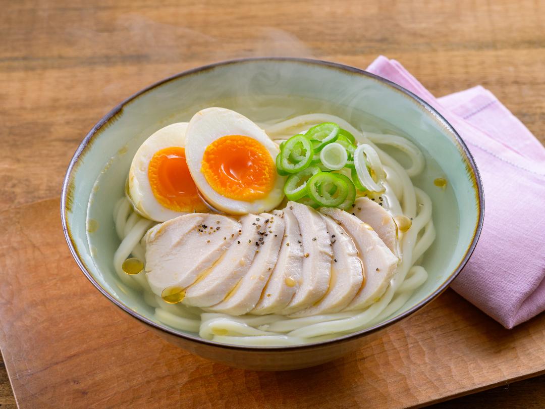 ワンパンで簡単！塩ラーメン風うどんのレシピ・作り方