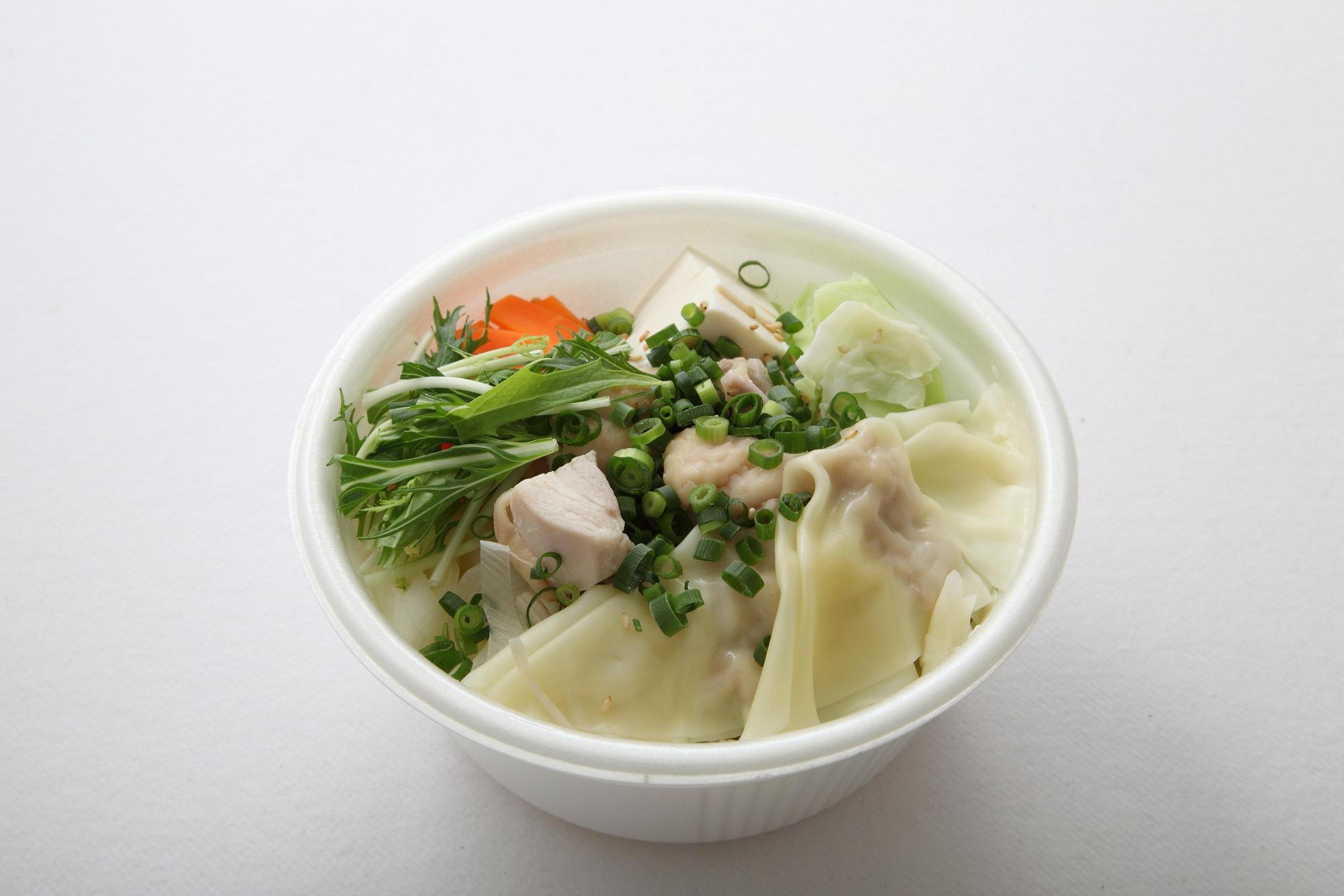 水炊き風スープ（レンジアップ）