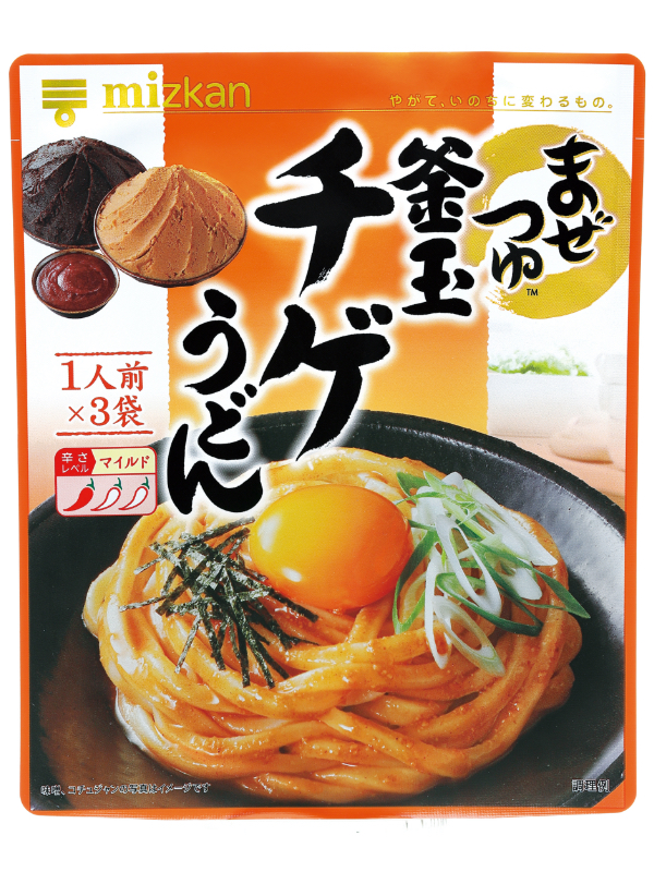 まぜつゆ 釜玉チゲうどん 商品情報 ミツカングループ