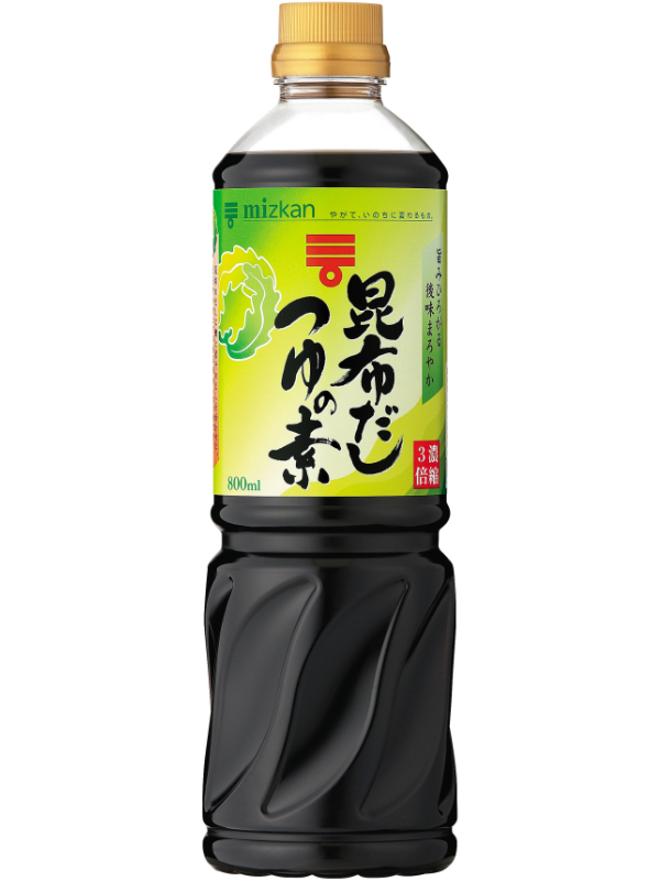 昆布だしつゆの素３倍 800ML