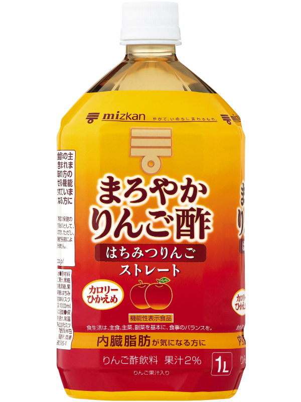 まろやかりんご酢はちみつりんご ストレート 商品情報 ミツカングループ