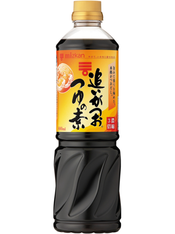 追いがつおつゆの素 800ML