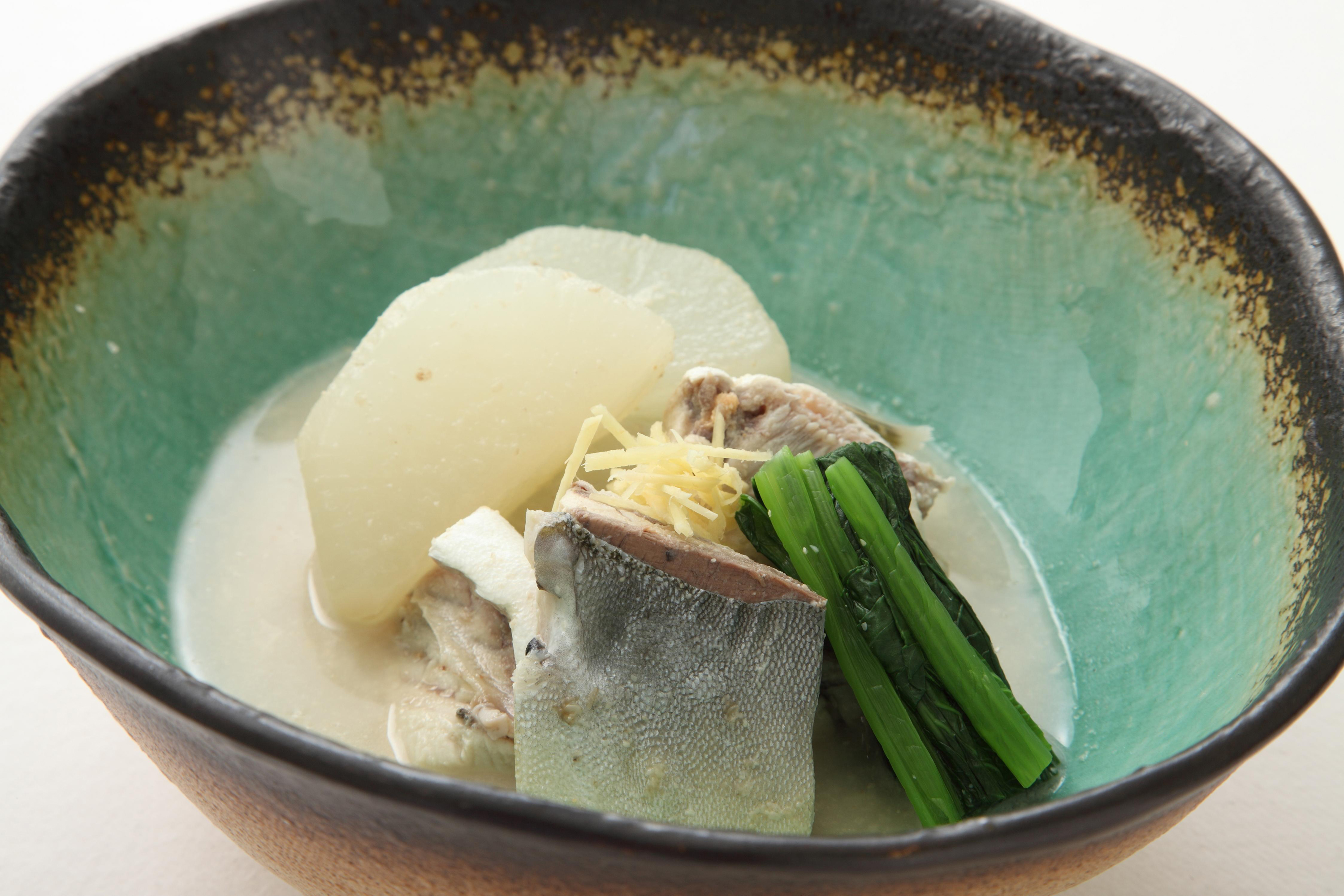 ごま豆乳ぶり大根