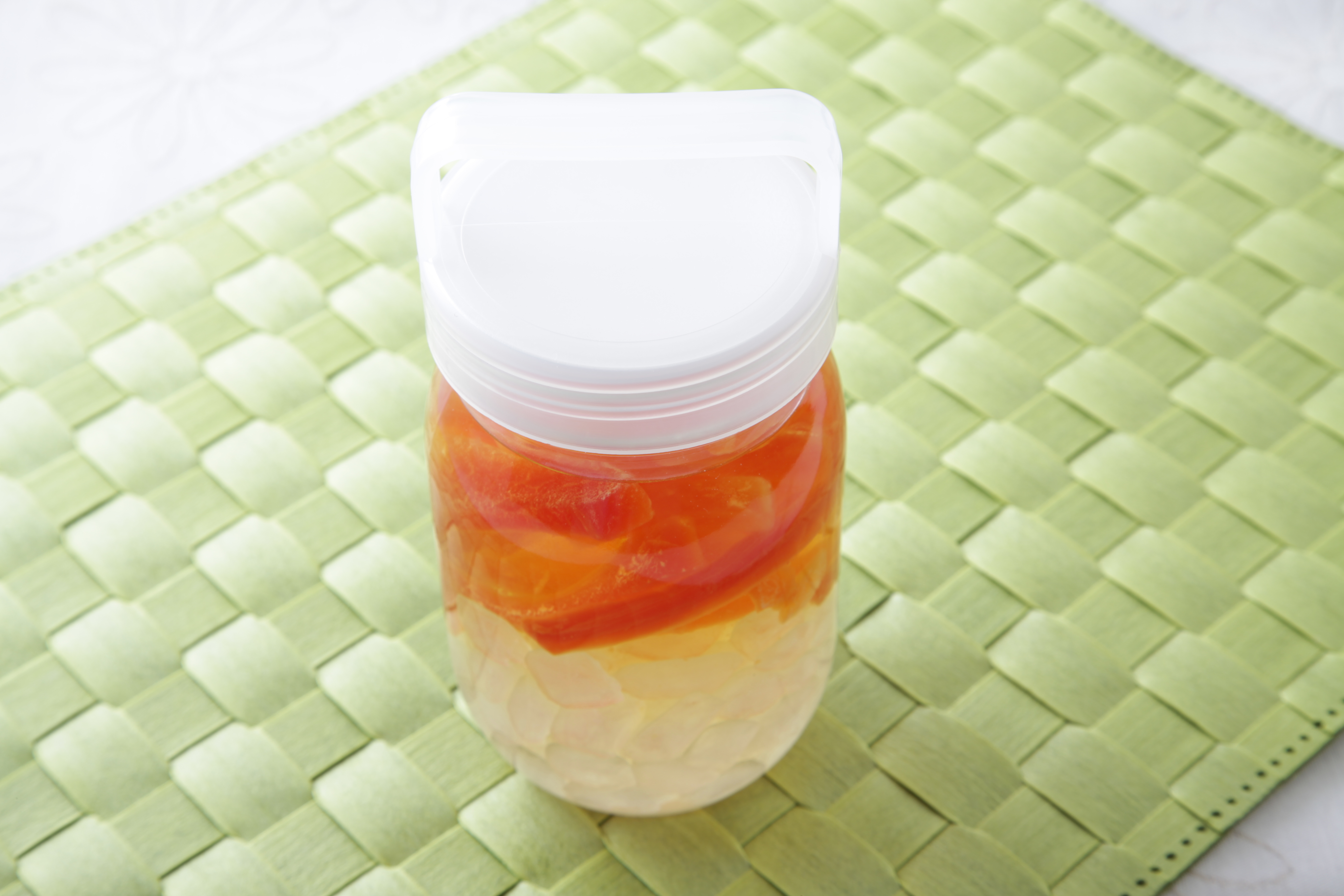 ドライパパイヤのフルーツ酢（サワードリンク）　早わざレシピのレシピ・作り方