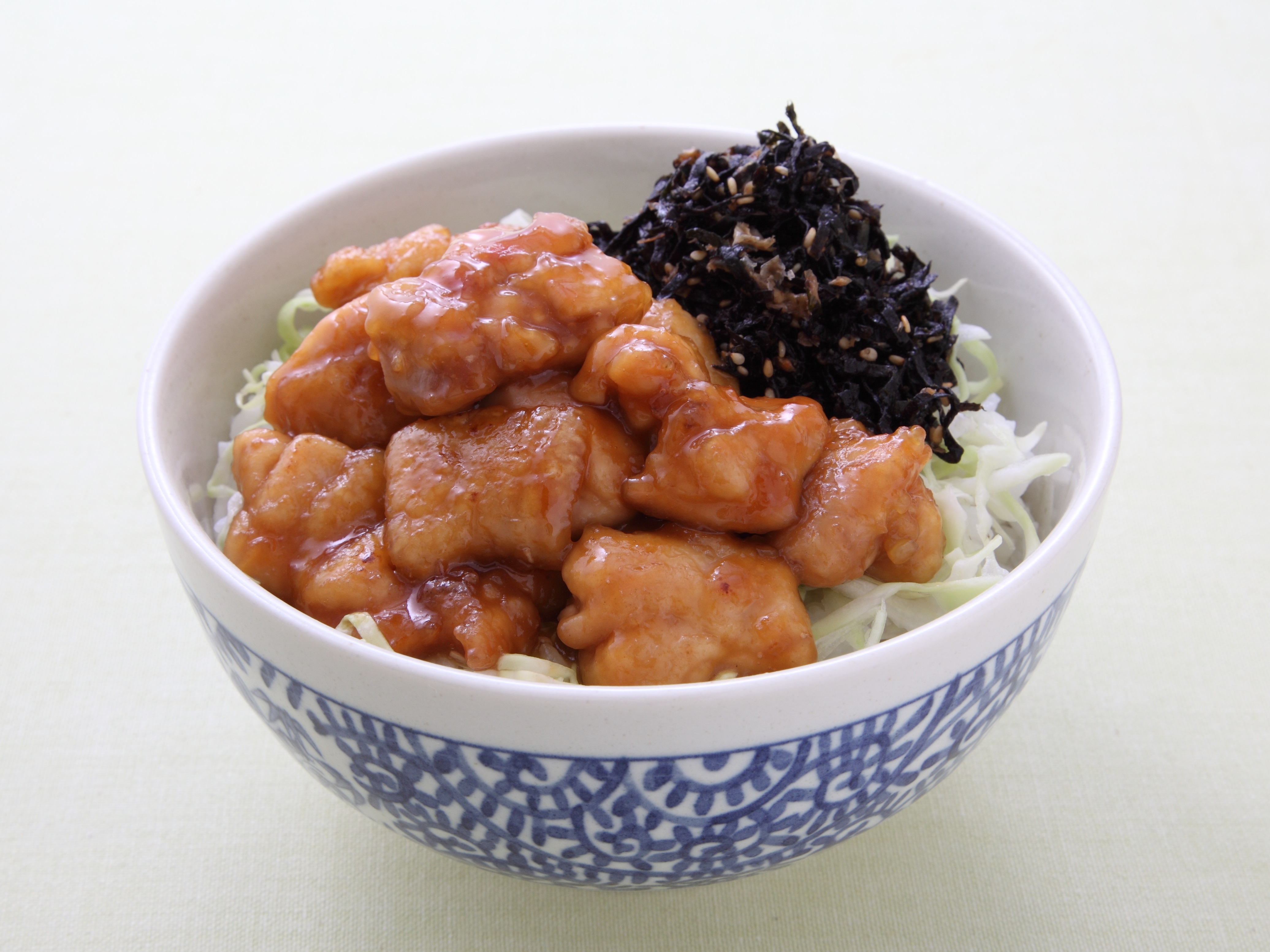 焼き鳥丼　磯部酢添え