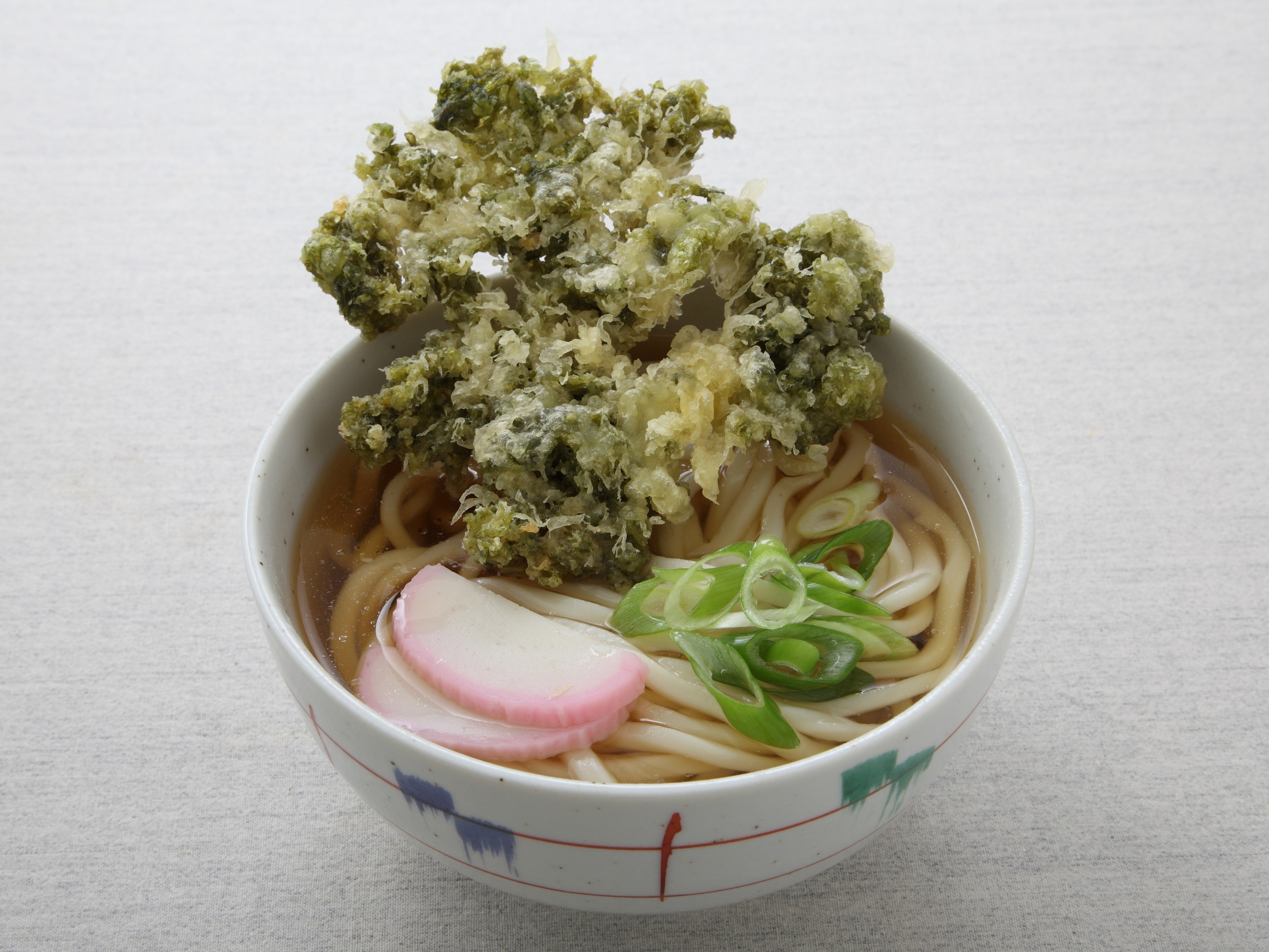 あおさのかき揚げうどん