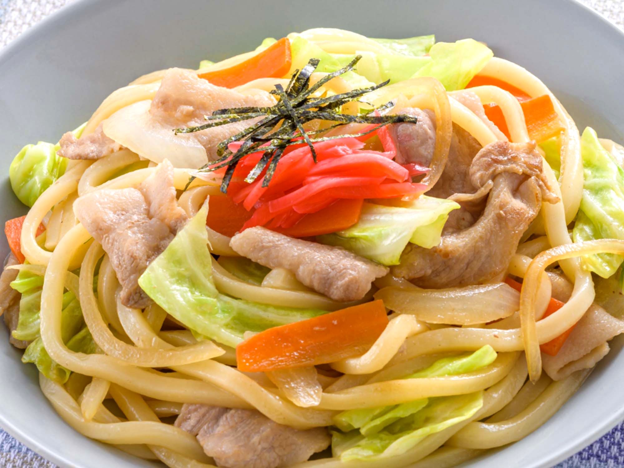 簡単！さっぱり焼きうどん