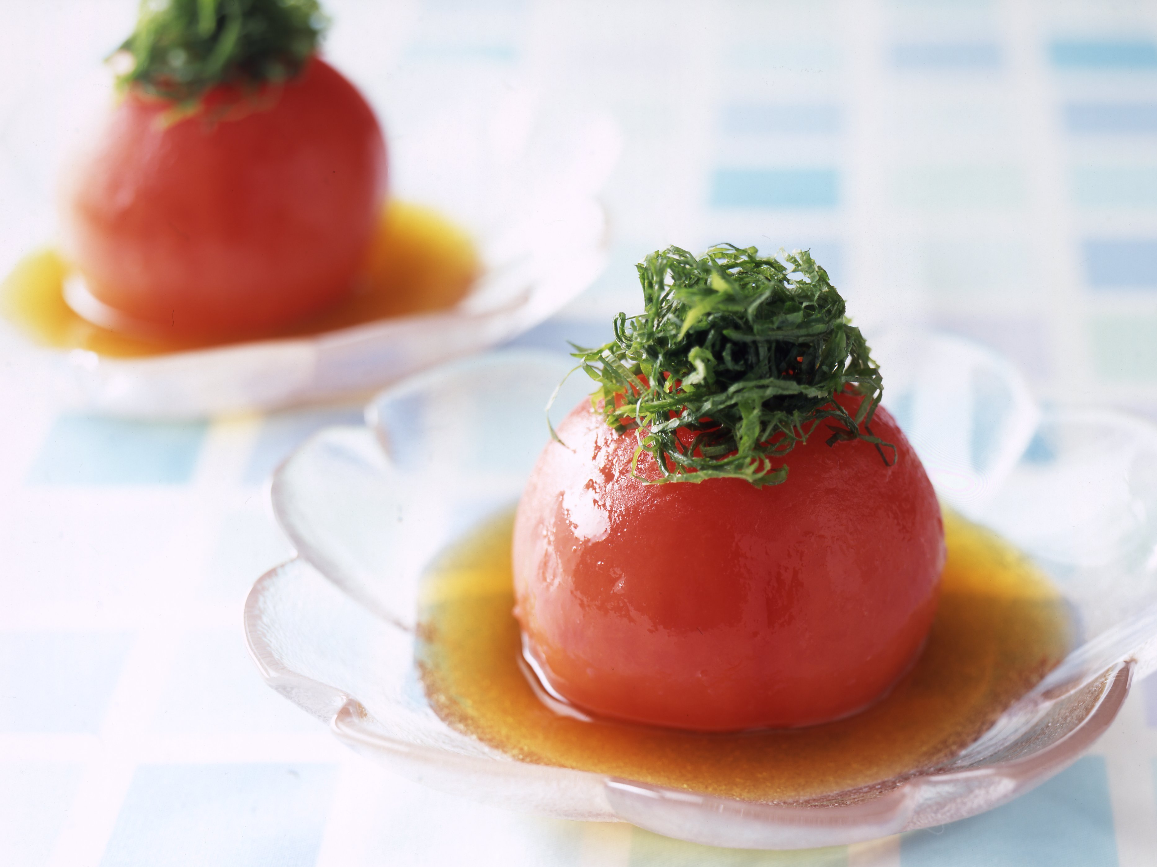 トマトと青じその酢の物のレシピ・作り方