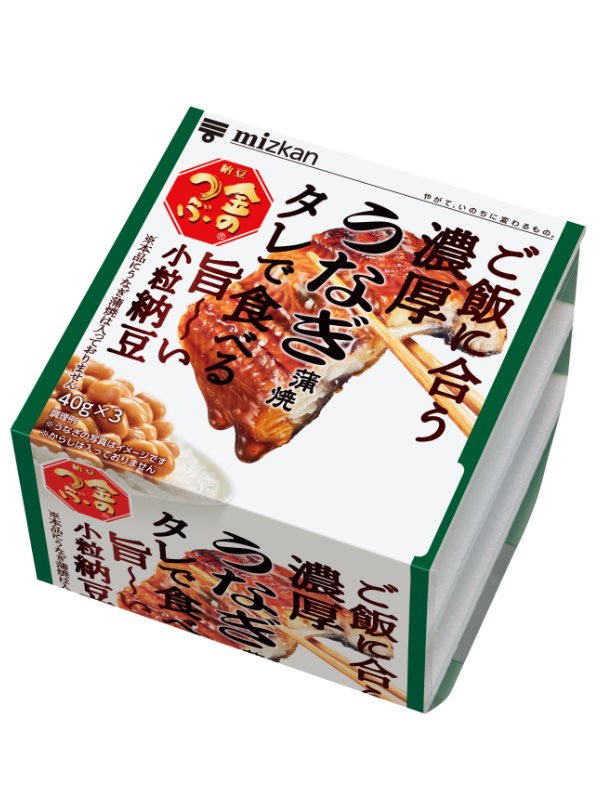 金のつぶ ご飯に合う濃厚うなぎ蒲焼タレで食べる旨 い小粒納豆 商品情報 ミツカングループ