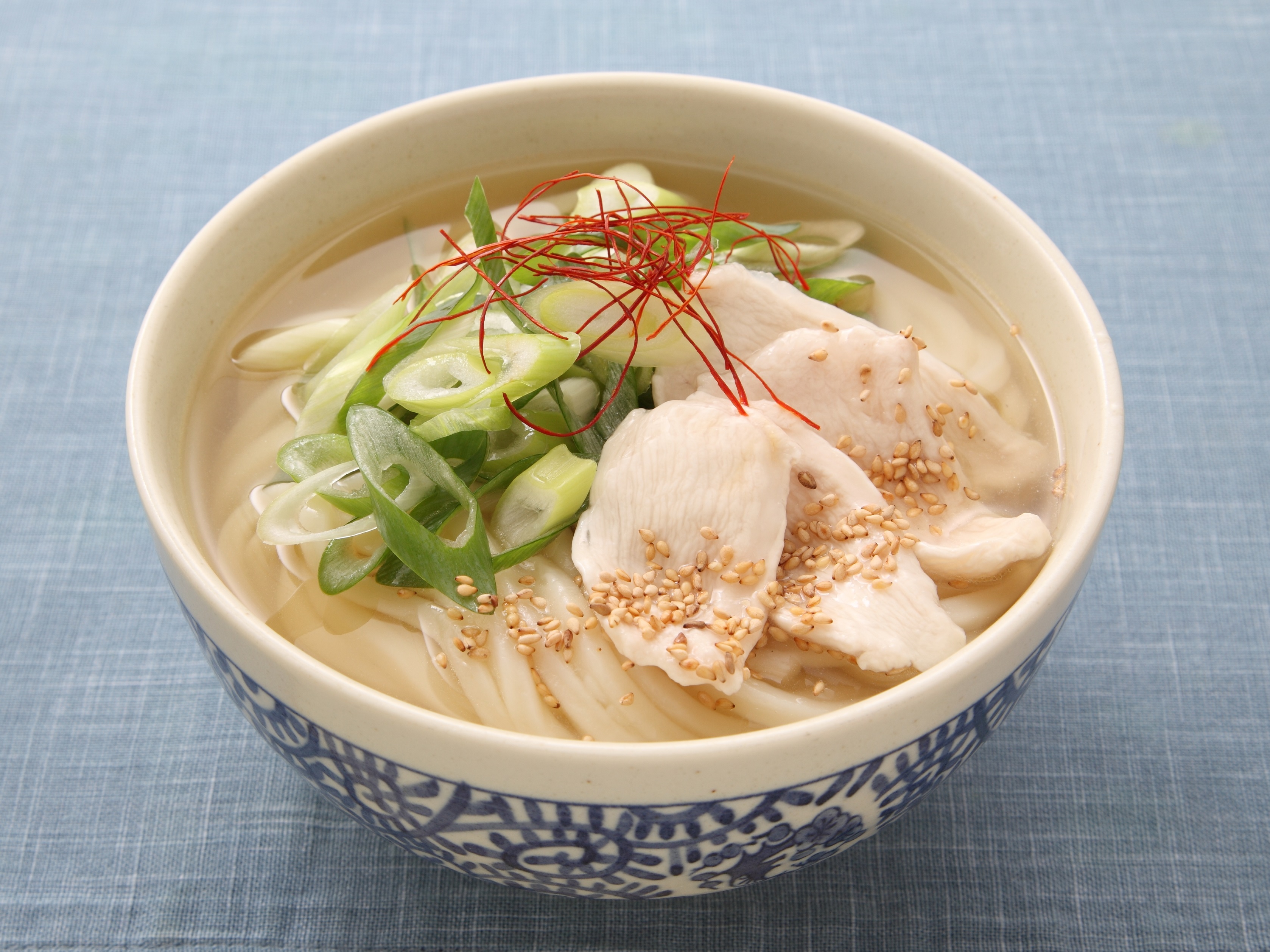 地鶏だしの吉野鶏うどん