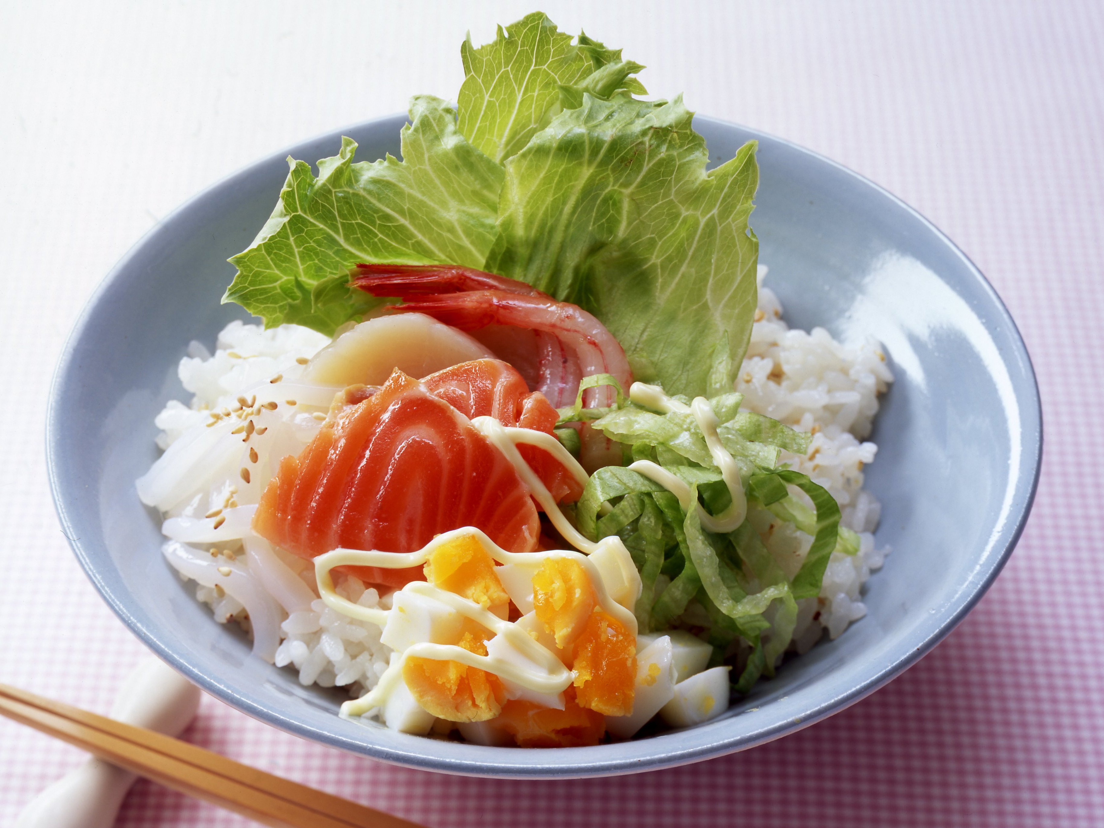 海鮮サラダ丼のレシピ 作り方 おうちレシピ ミツカングループ