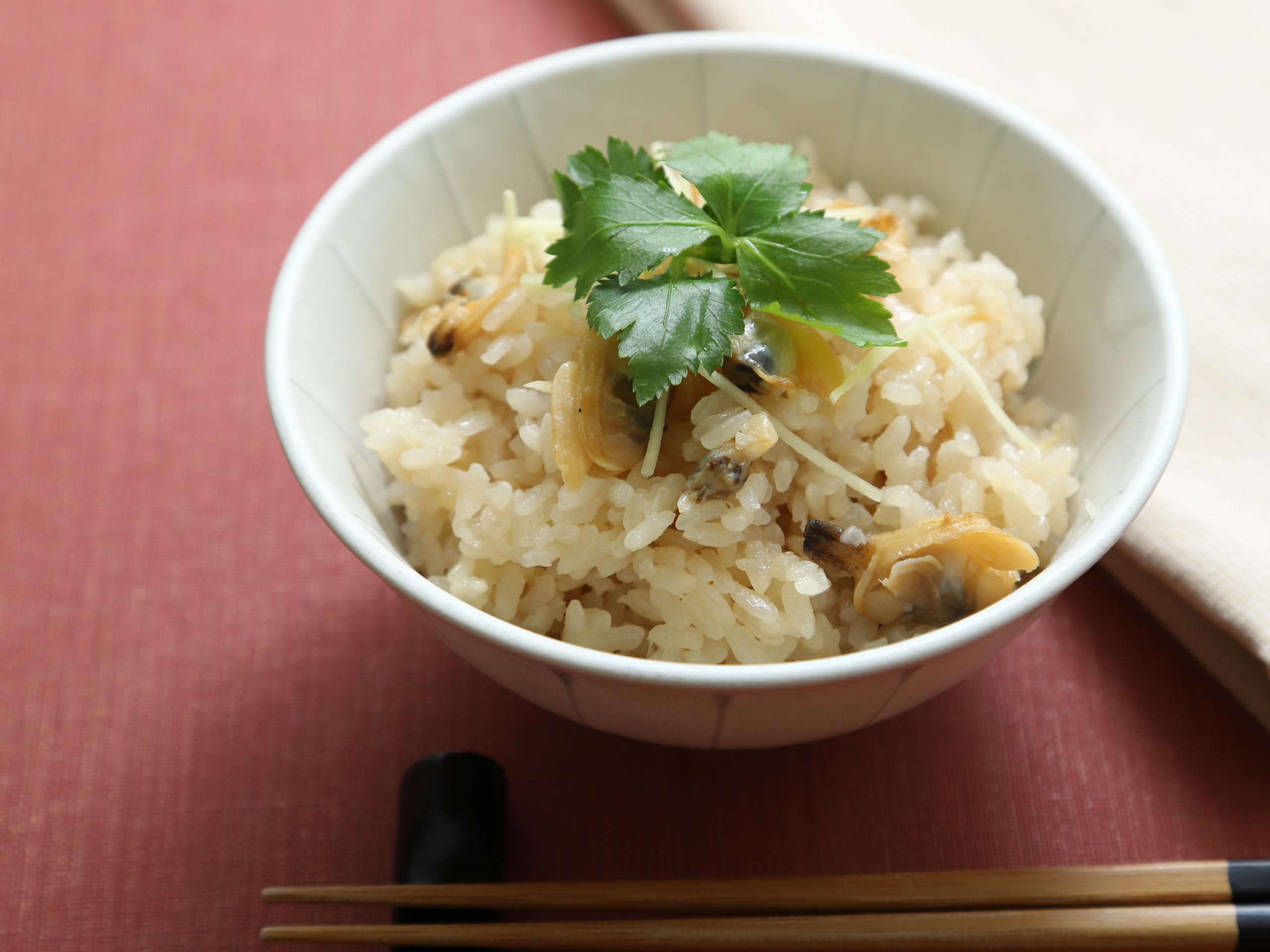 あさり の 釜飯