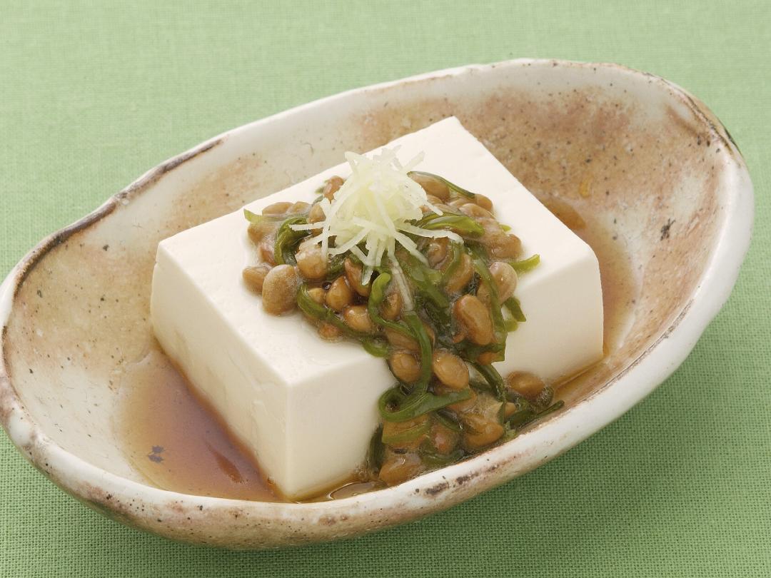 めかぶ納豆豆腐