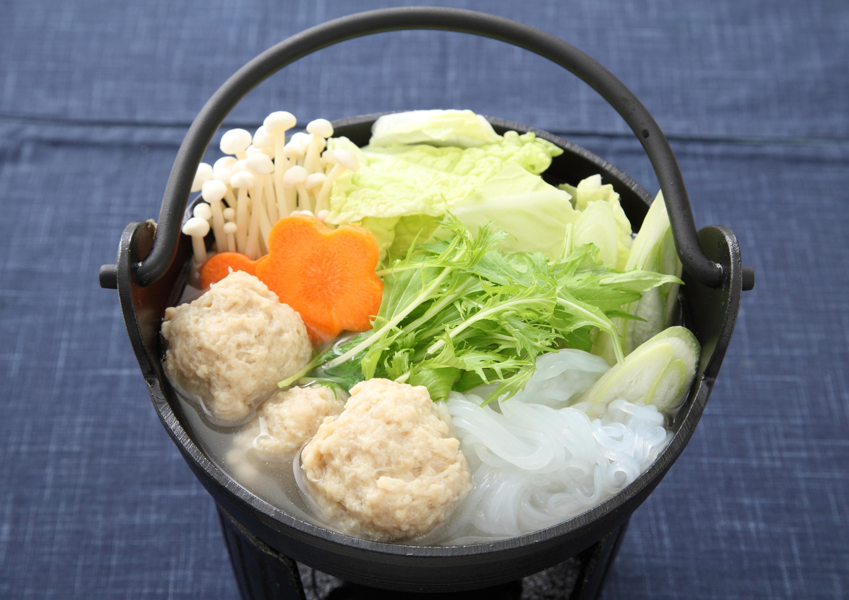 鶏つくねのゆず塩鍋(一人用)