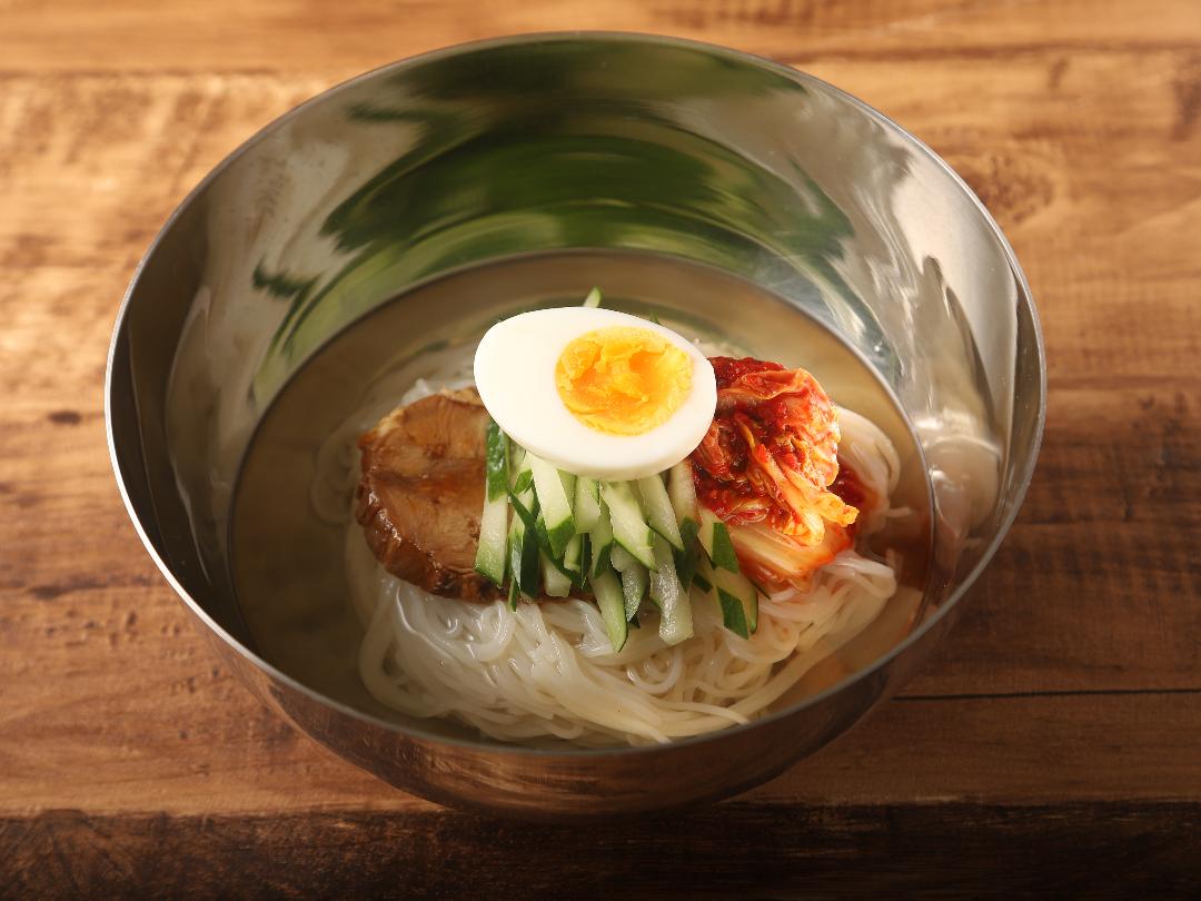地鶏だしの冷麺