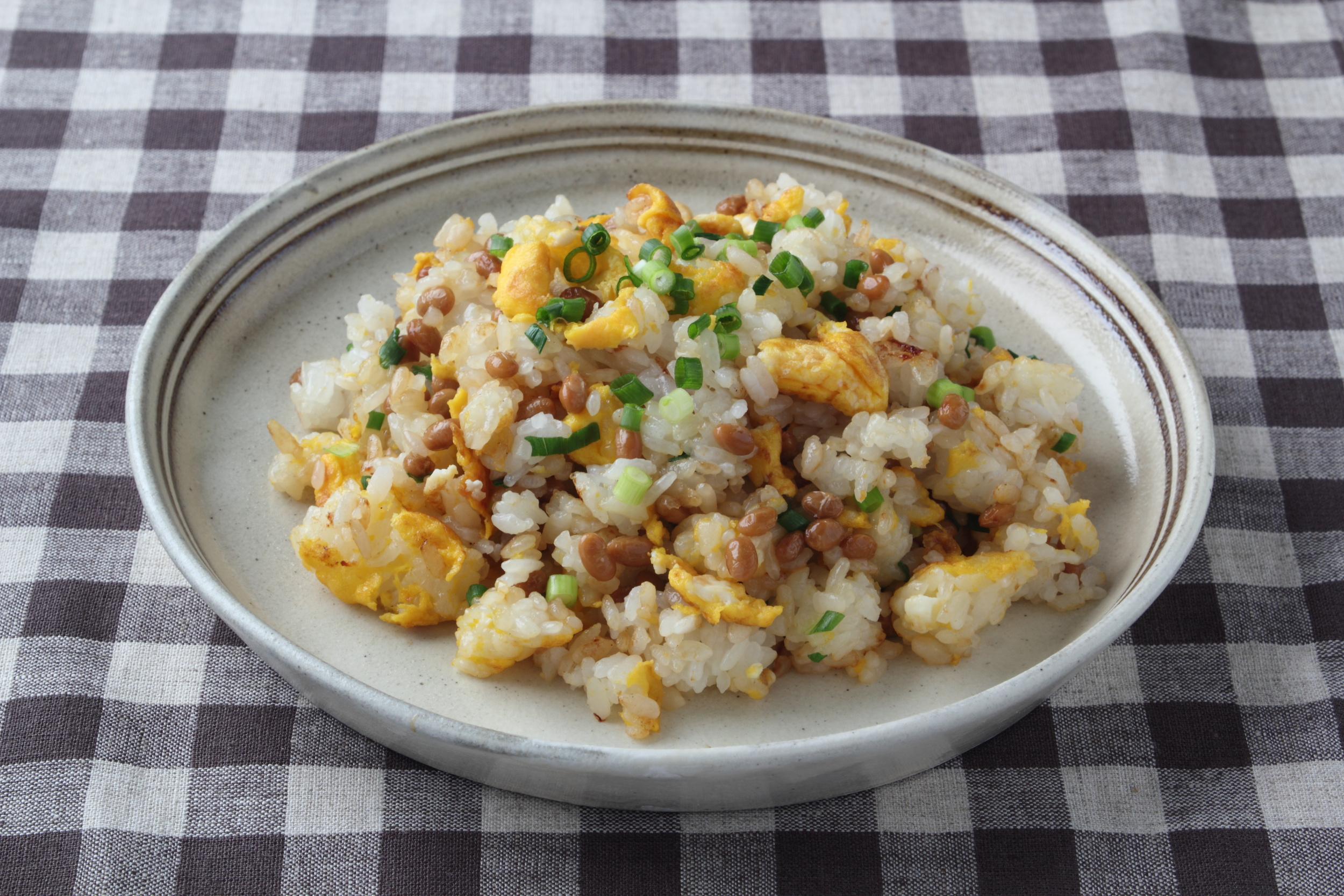 納豆チャーハンのレシピ・作り方