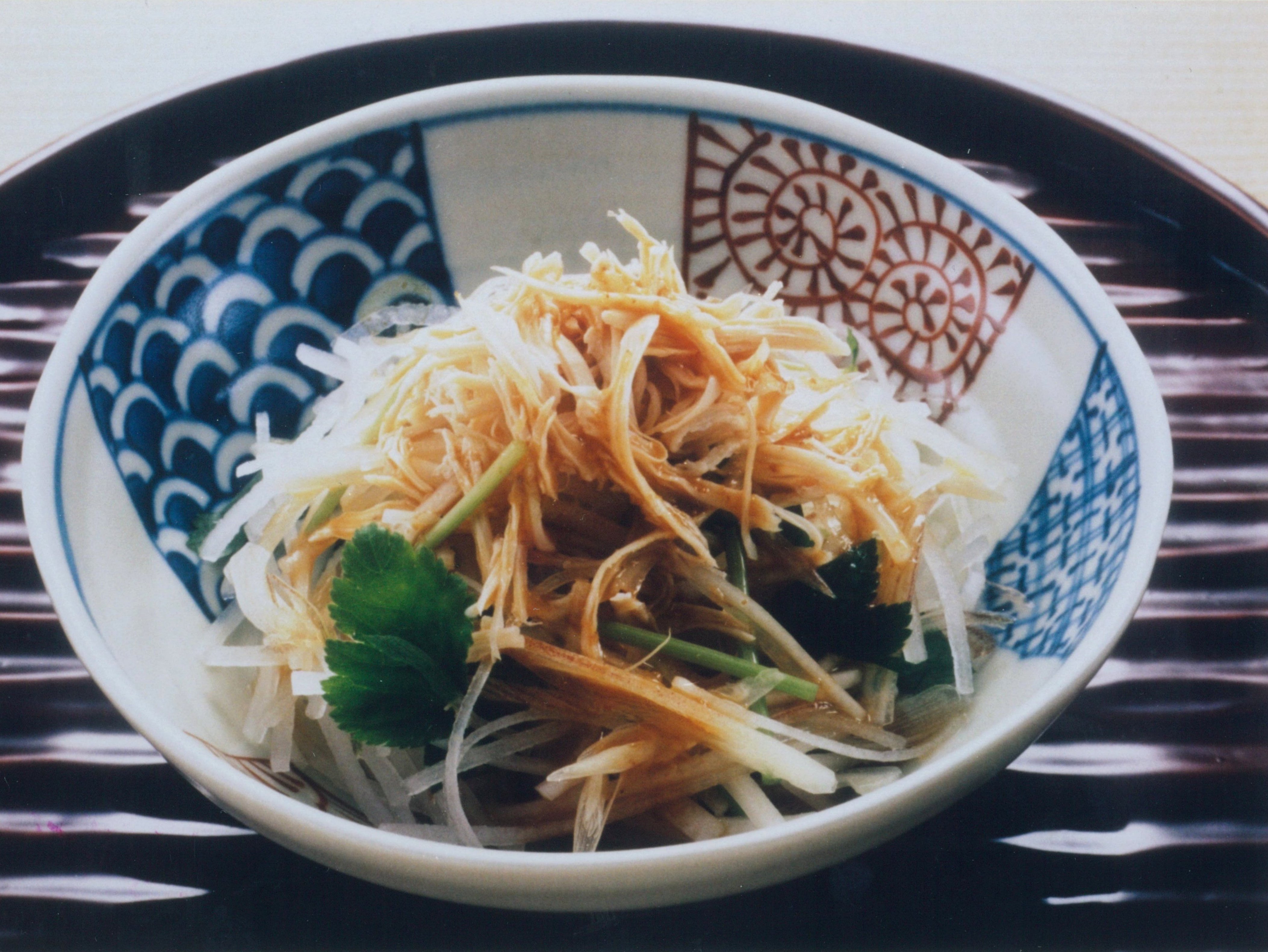 大根と鶏の酢のもの